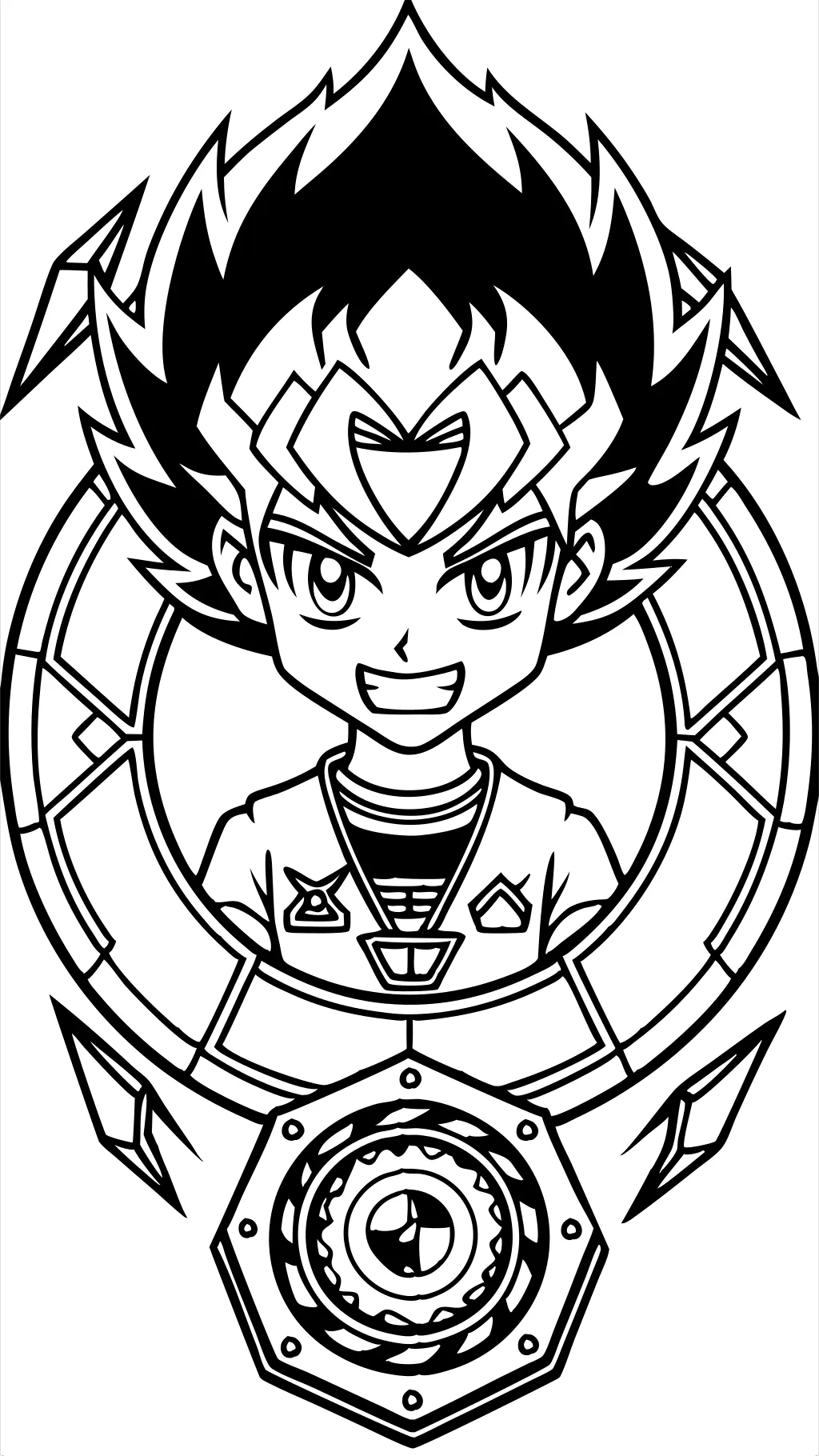 beyblades coloring pages